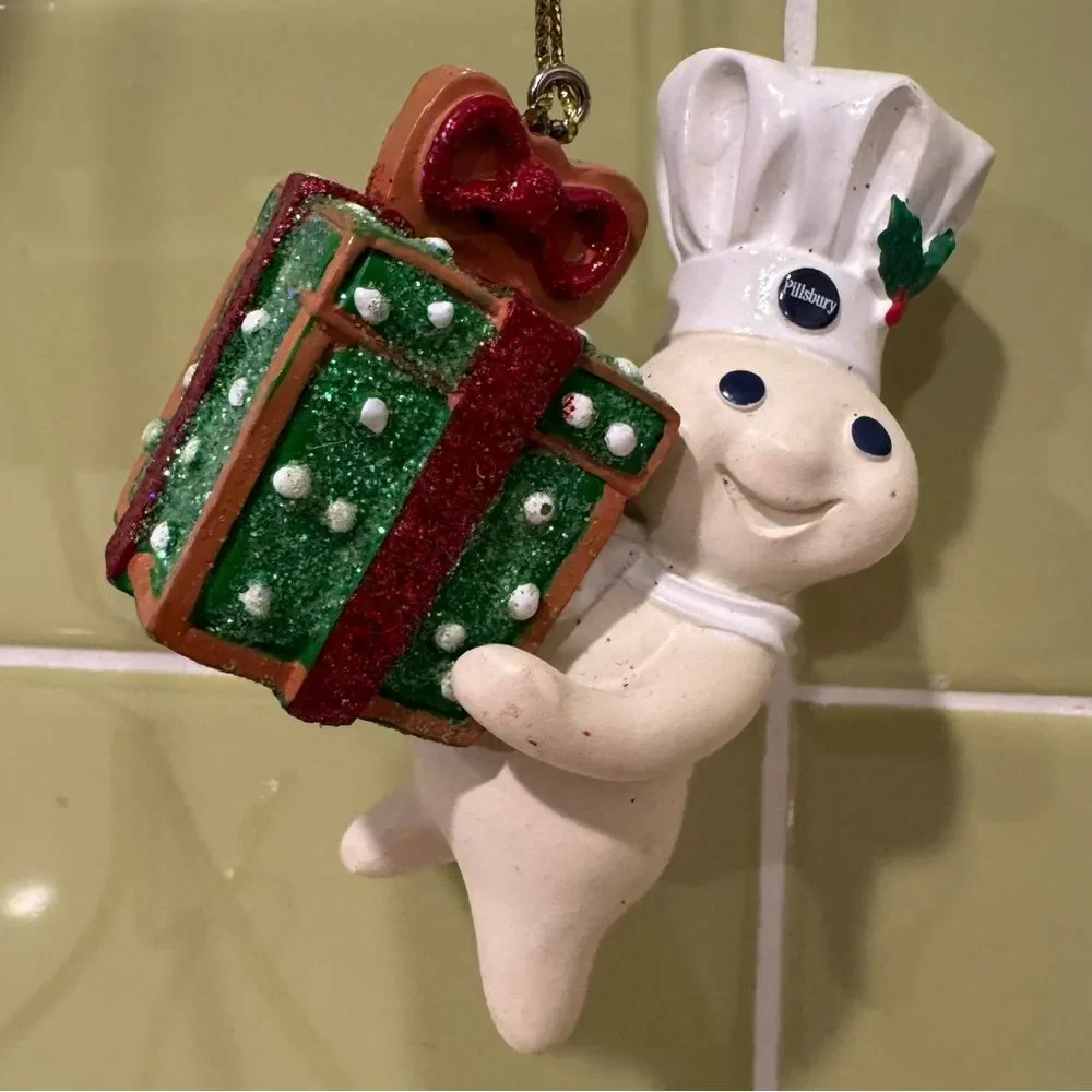 Danbury Mint The Pillsbury Doughboy Glitter Ornament - No Box